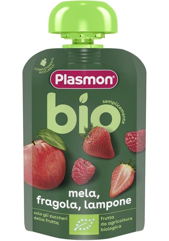 PLASMON BIO MEL/FR/LA POUCHES100