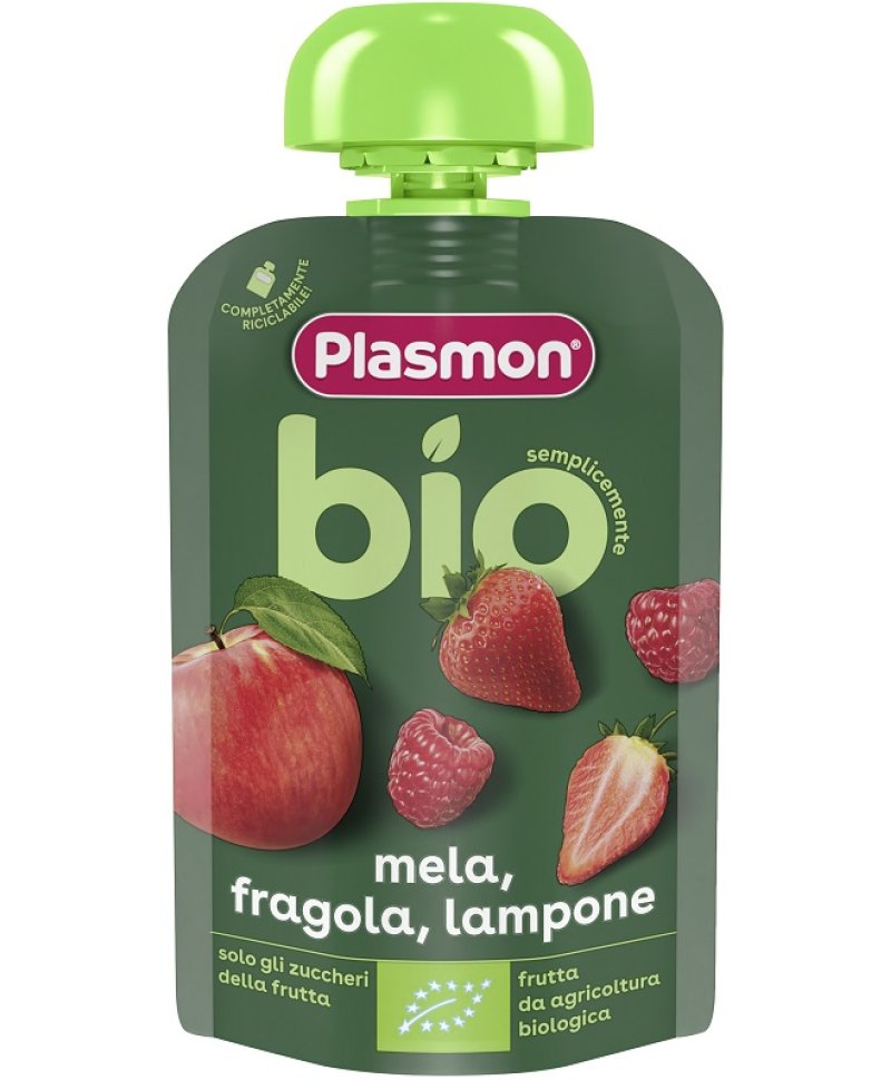 PLASMON BIO MEL/FR/LA POUCHES100