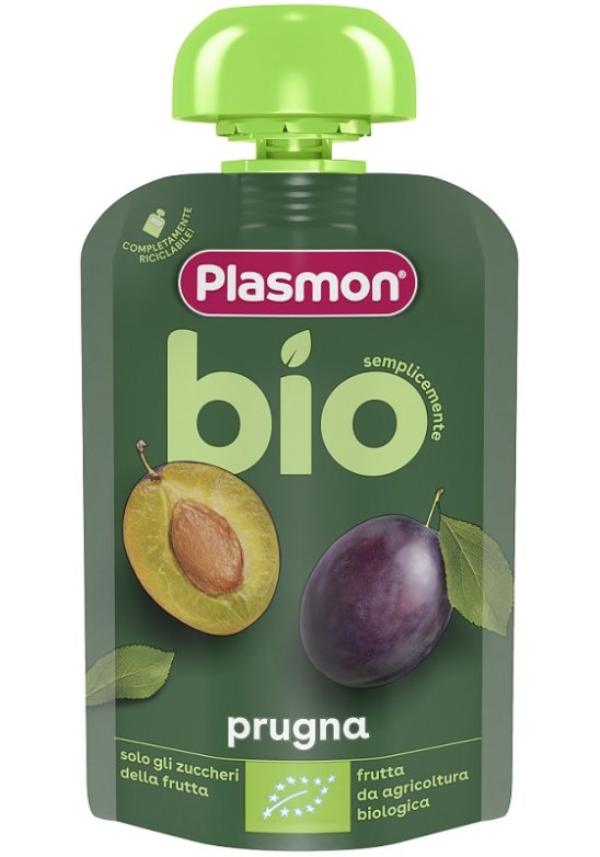 PLASMON BIO PRUGNA POUCHES100G