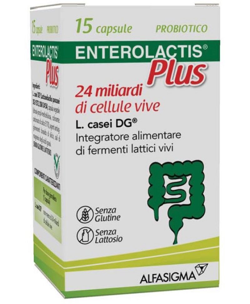 ENTEROLACTIS PLUS 15 Capsule