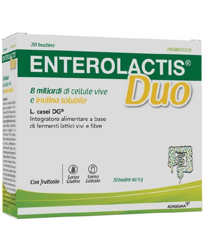 ENTEROLACTIS DUO 20BUST