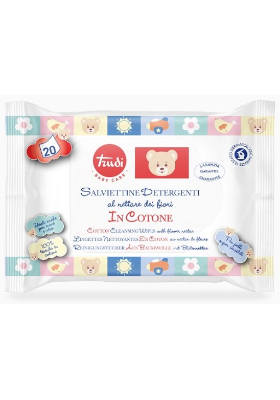 TRUDI BABY CARE SALV.COTONE 20PZ
