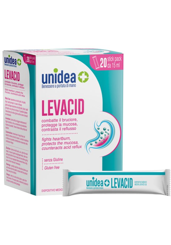 UNIDEA LEVACID 20 STICK DA 15ML