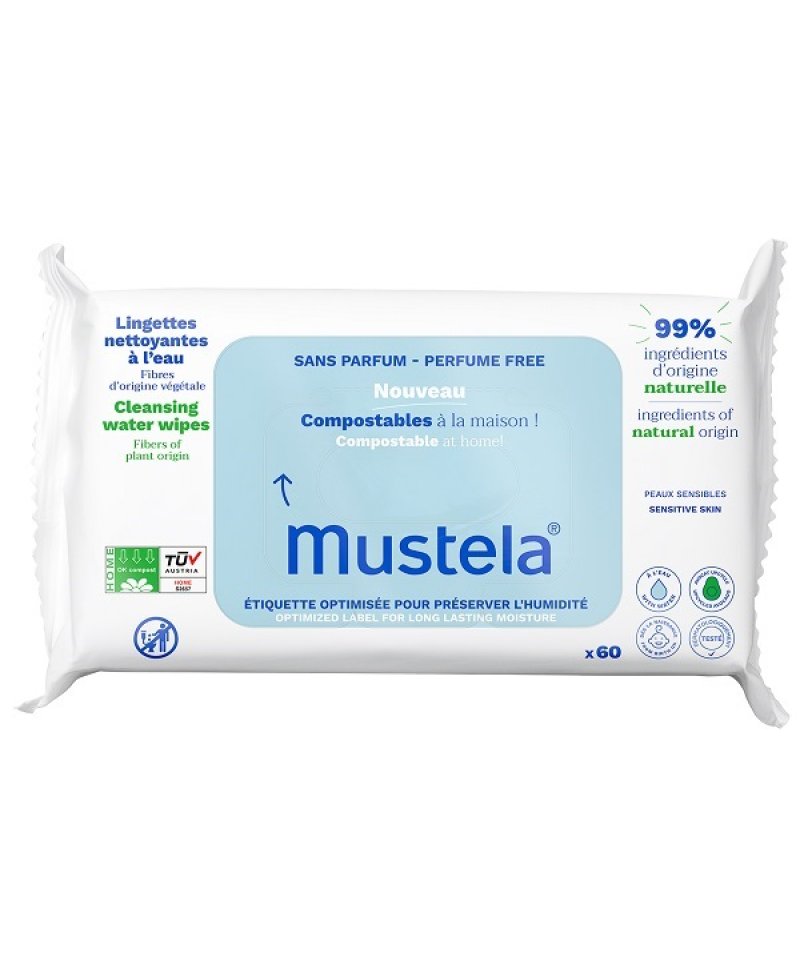 MUSTELA SALVIETTE ACQUA S/PROF