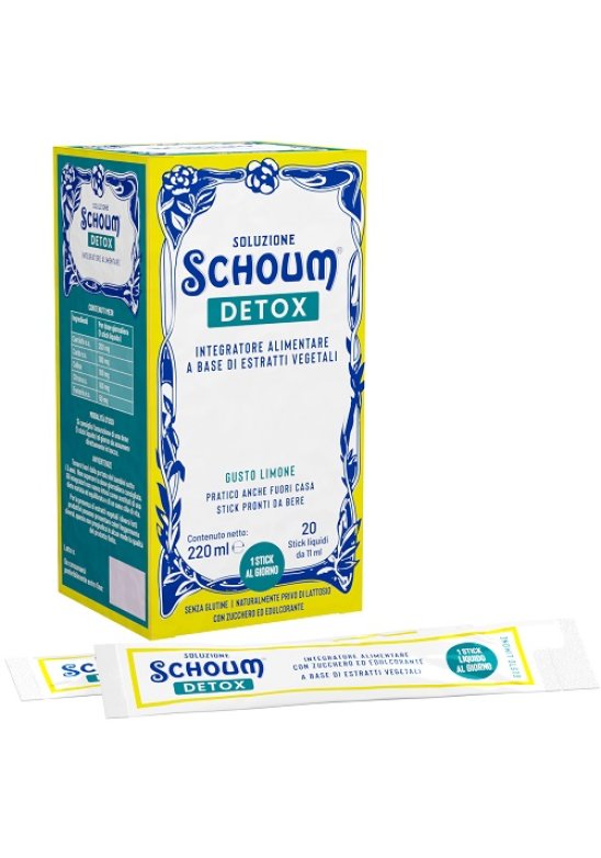 SOLUZIONE SCHOUM DETOX 20STICK