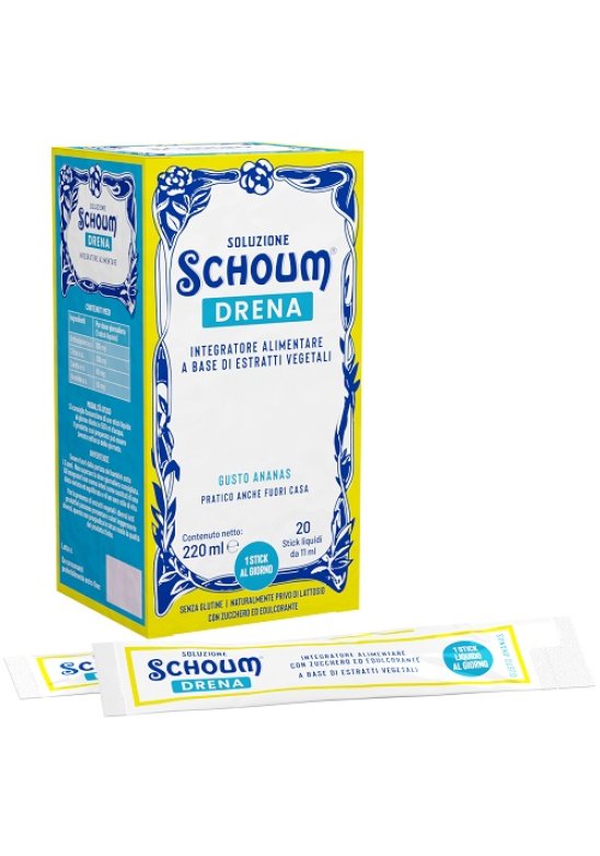 SOLUZIONE SCHOUM DRENA 20STICK