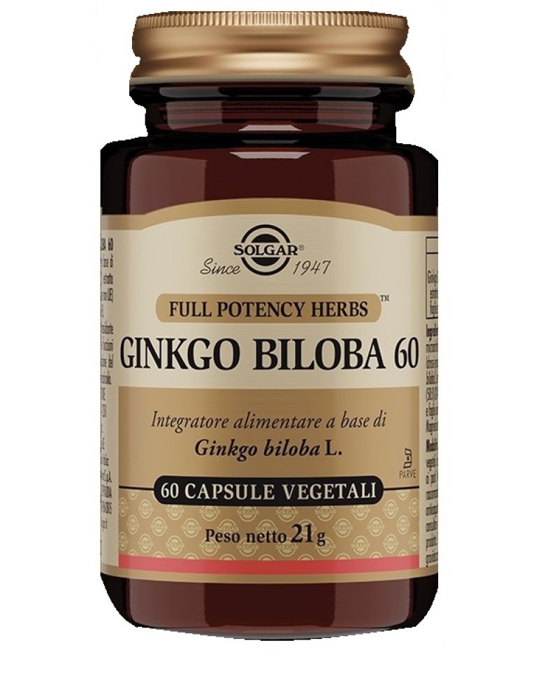 SOLGAR GINKGO BILOBA 60 60VEGI C