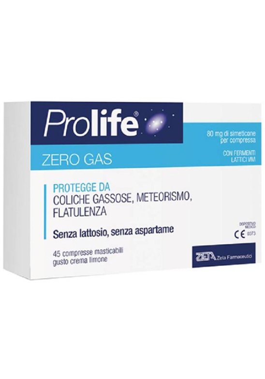 PROLIFE ZEROGAS 45 Compresse