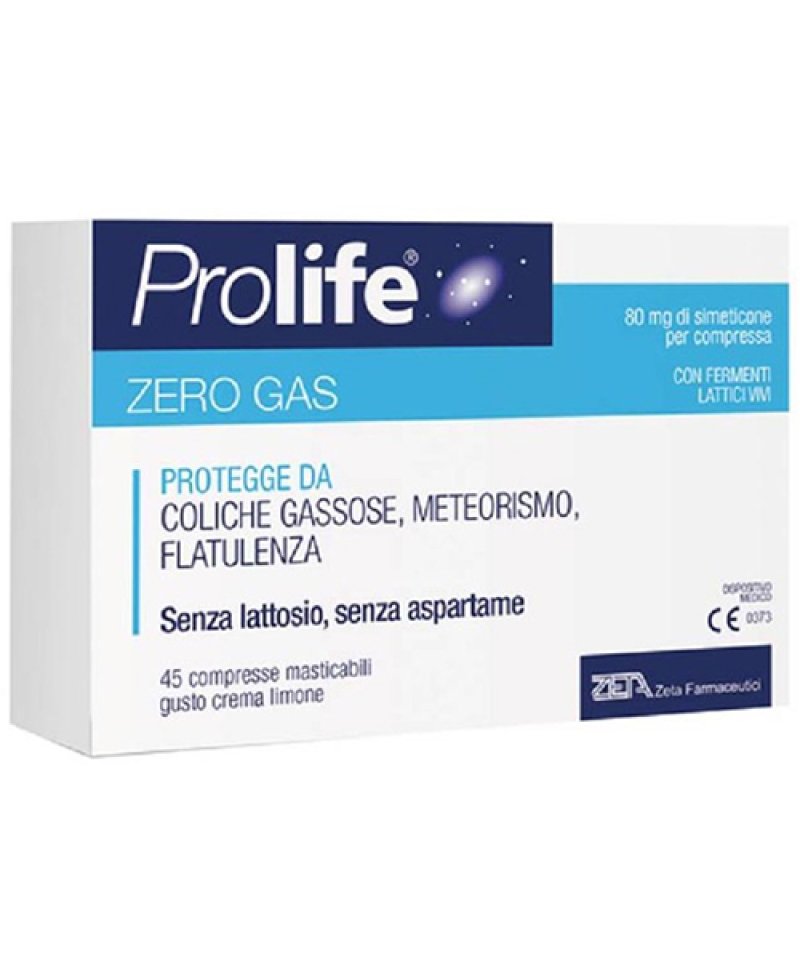 PROLIFE ZEROGAS 45 Compresse