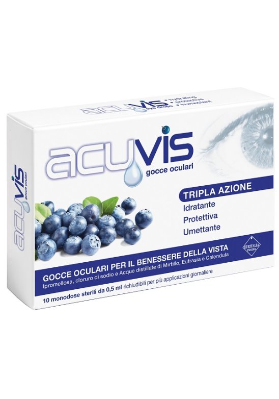 ACUVIS GOCCE OCULARI 10FL 0,5M