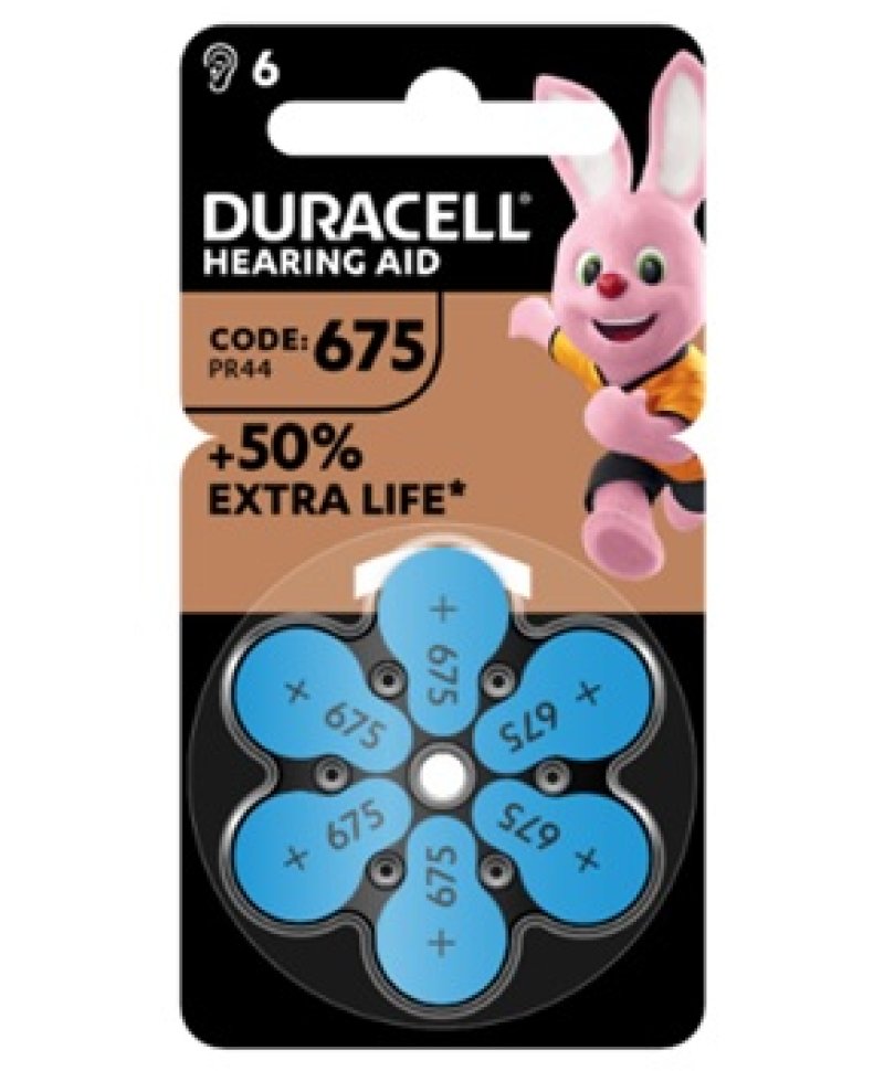 DURACELL EASY TAB 675 BLU 6PZ