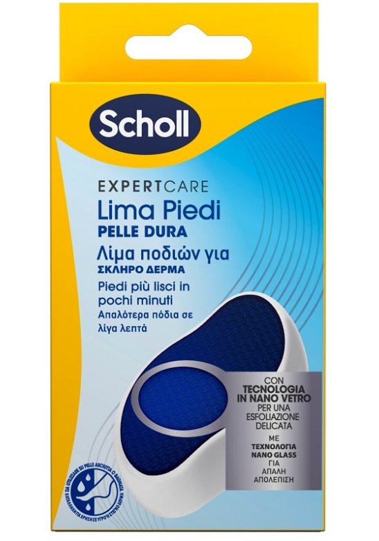 SCHOLL LIMA PIEDI PELLE DURA