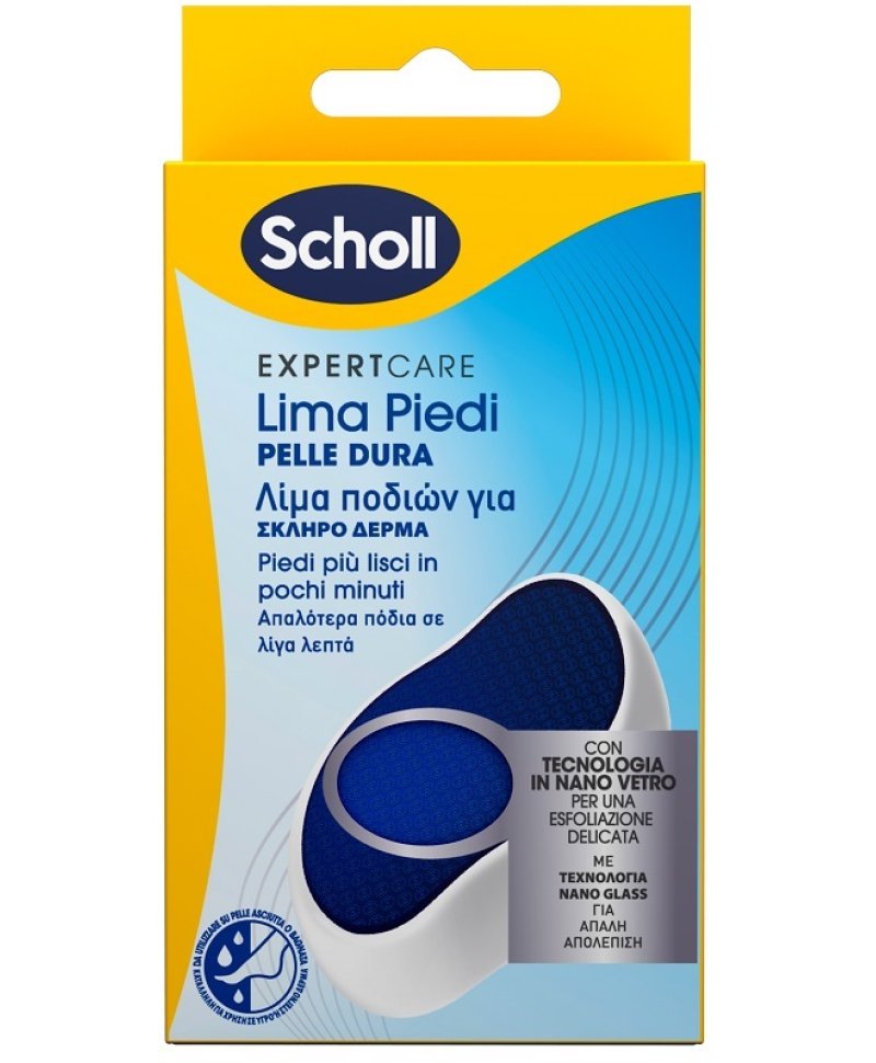 SCHOLL LIMA PIEDI PELLE DURA