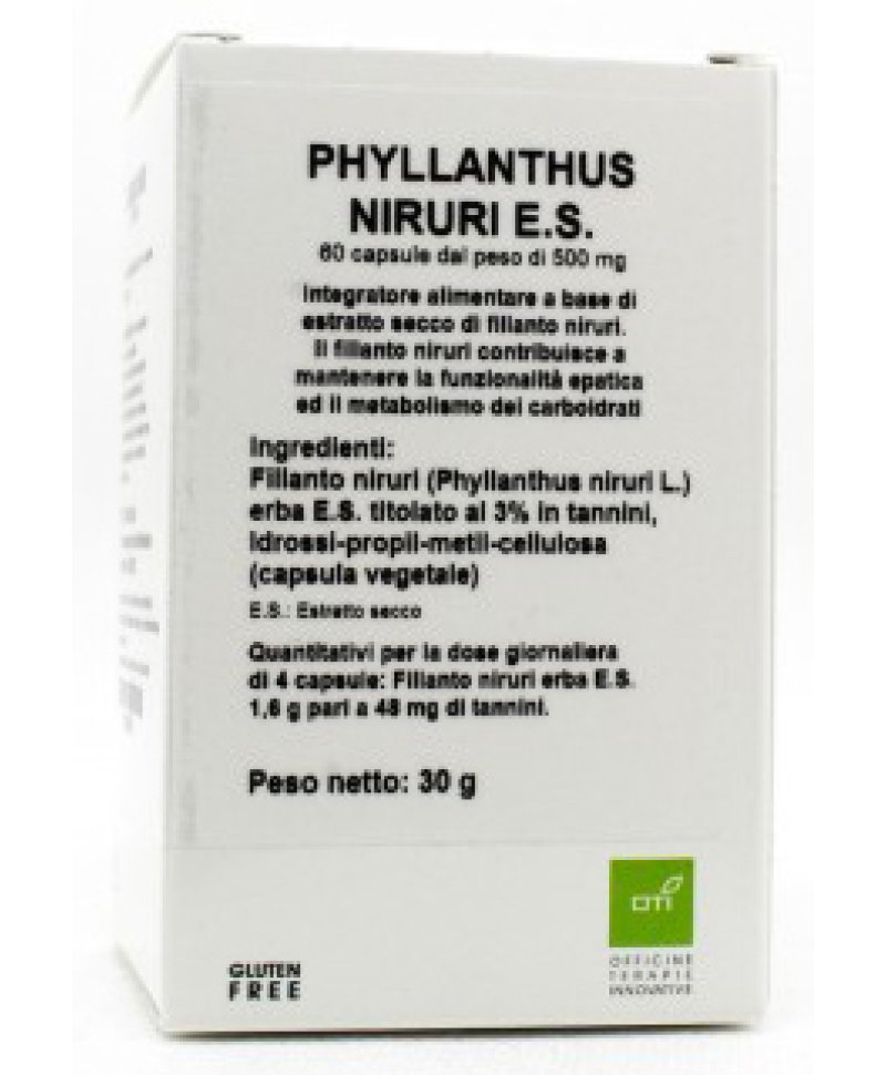 PHYLLANTHUS NIRURI ES 60 Capsule