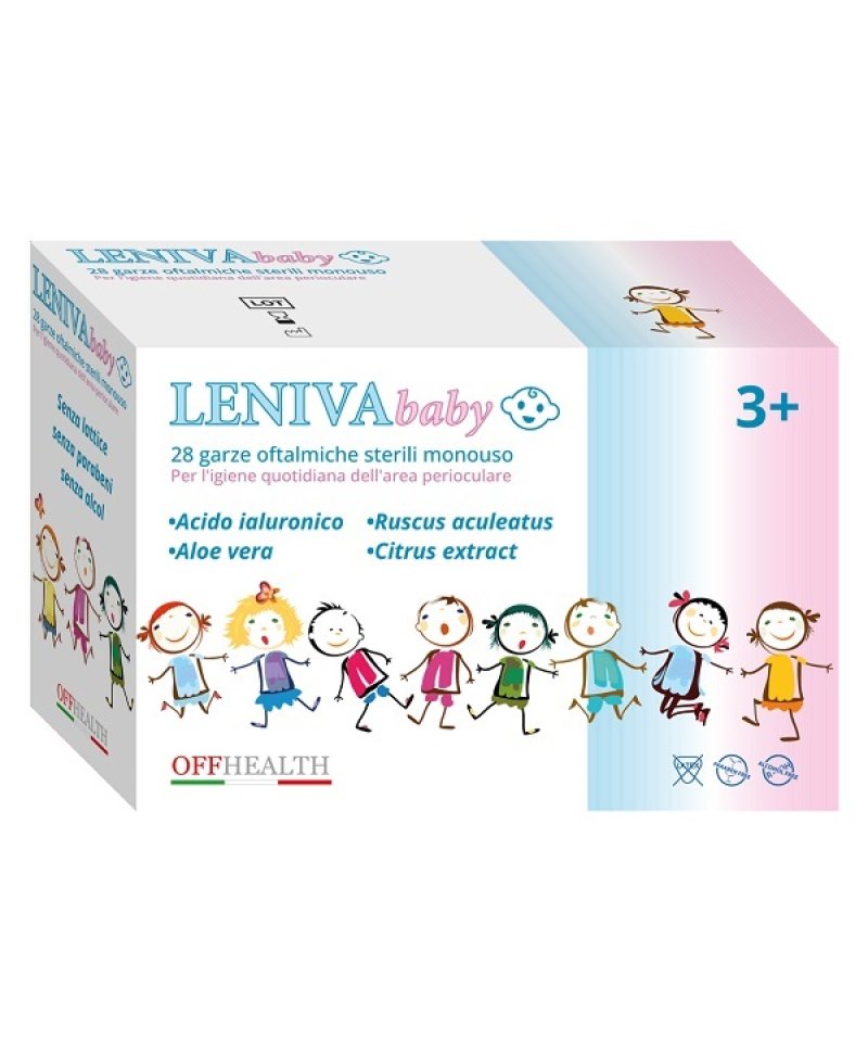 LENIVA BABY GARZE OFTAL 28PZ