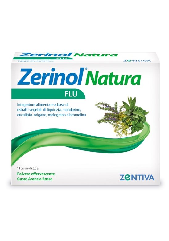 ZERINOL NATURA FLU 14BST EFFERV.