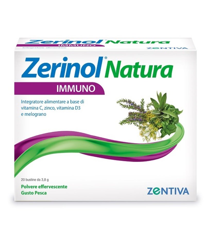 ZERINOL NATURA IMMUNO 20BST EFFE