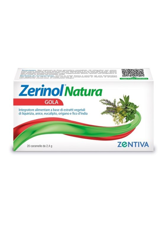 ZERINOL NATURA GOLA 20 CARAM BAL