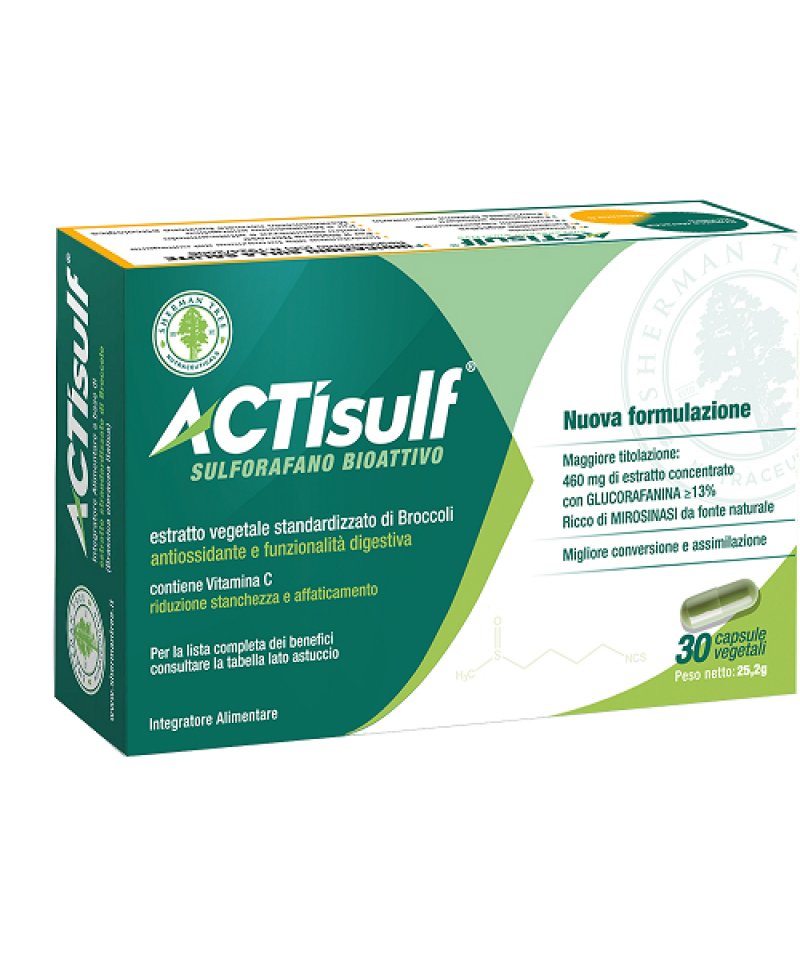 ACTISULF SULFORAFANO 30CPS VEG S