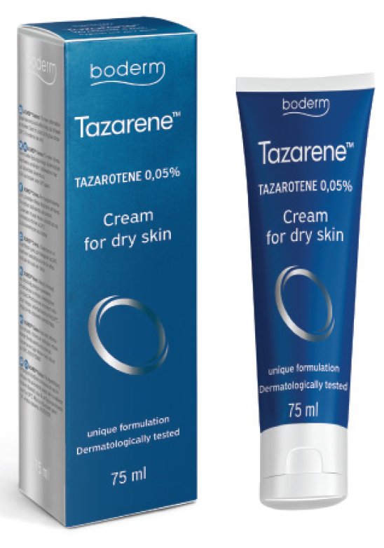 TAZARENE CREMA 0,05% 75ML(PELLE