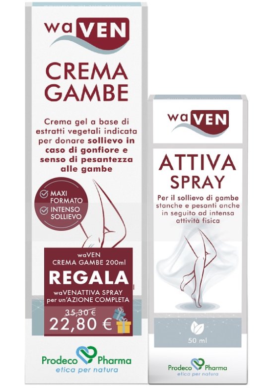 WAVEN CREMA GAMBE 200ML