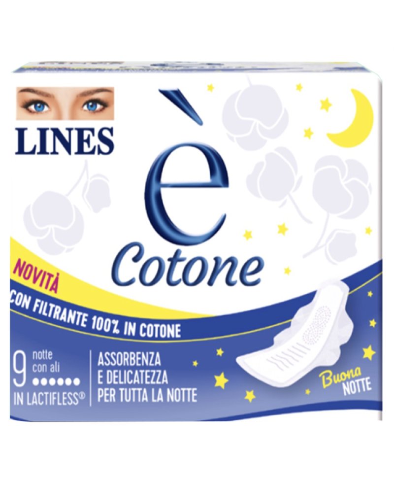 LINES E' COTONE NOTTE 9PZ