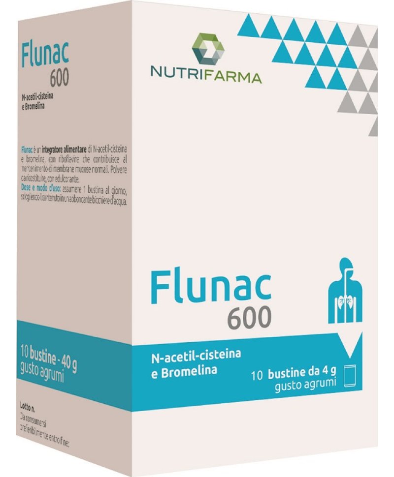 FLUNAC 600 10 BUSTINE decongestionante