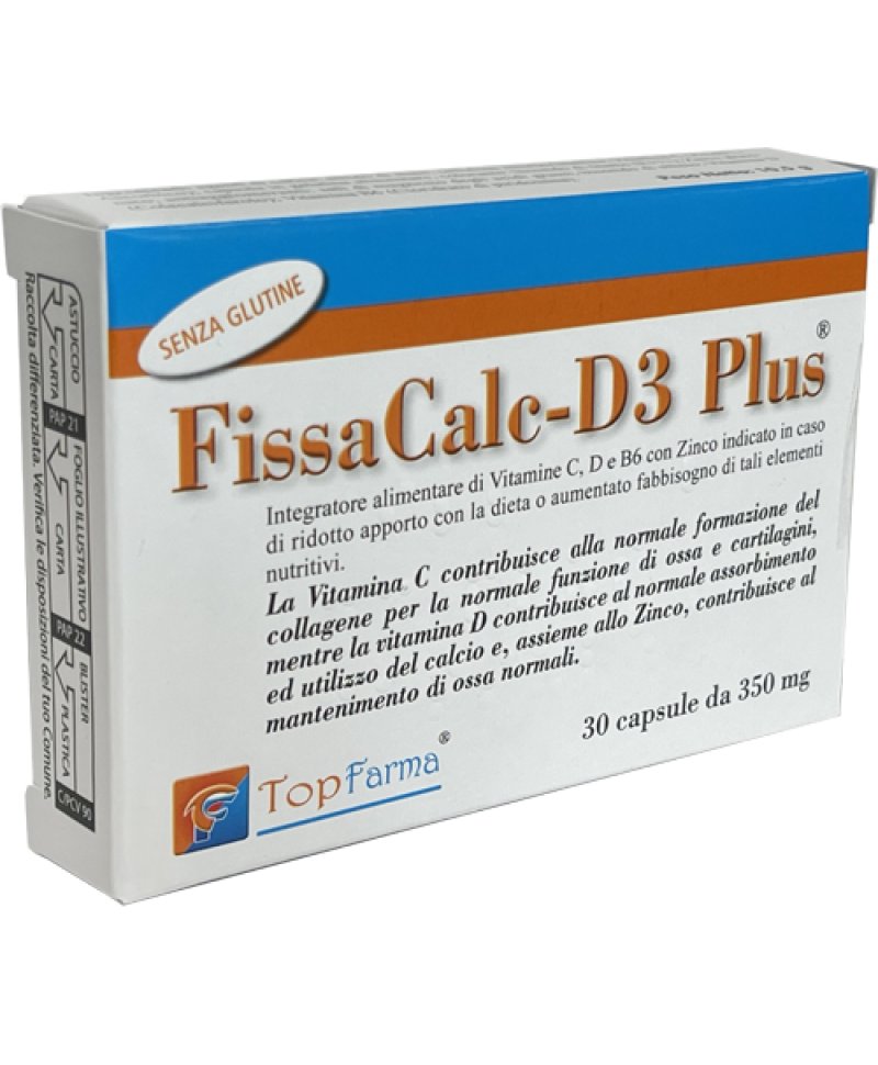 FISSACALC-D3 PLUS 30CPS 350MG