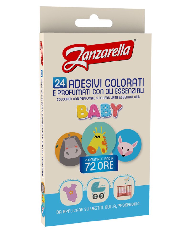 ZANZARELLA STICKER BABY 24PZ