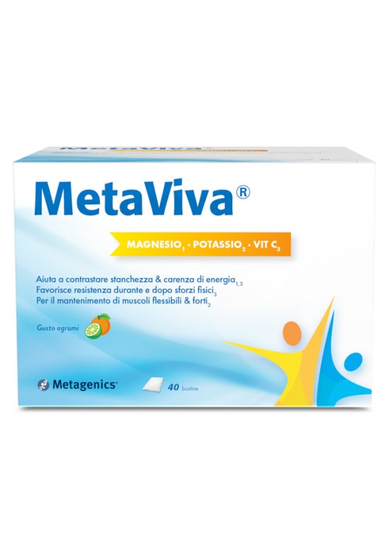 METAVIVA MG K VIT C 40BST