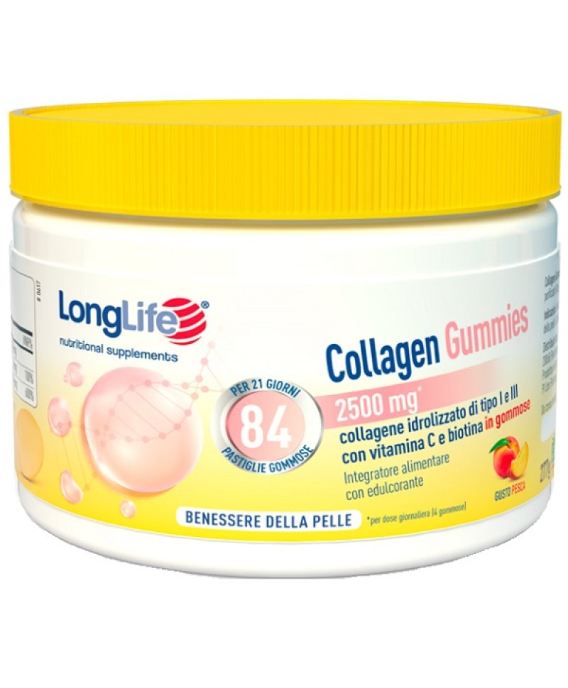 LONGLIFE COLLAGEN GUMMIES 84GOMM