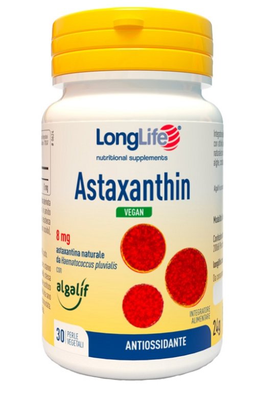 LONGLIFE ASTAXANTHIN VEG 30PRL