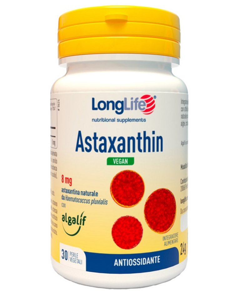 LONGLIFE ASTAXANTHIN VEG 30PRL