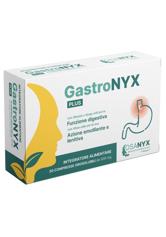 GASTRONYX PLUS 30CPR OROSOLUBI GASTRONYX PLUS 30CPR OROSOLUBI