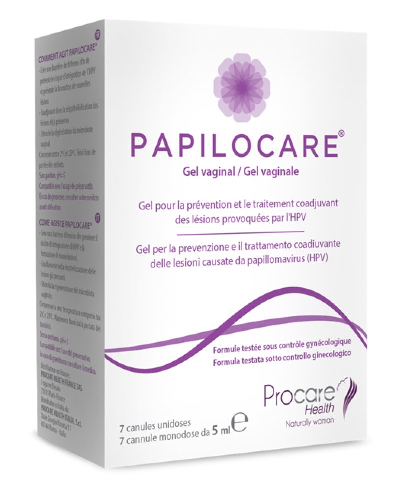 PAPILOCARE GEL VAGINALE 7X5ML