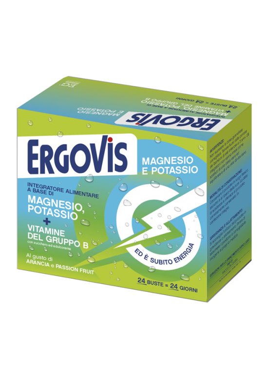 ERGOVIS MG+K VIT B C/ZUC24BUST