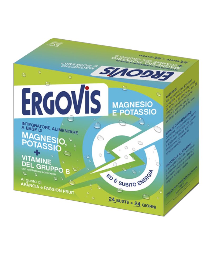 ERGOVIS MG+K VIT B C/ZUC24BUST