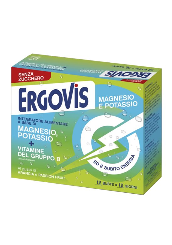 ERGOVIS MG+K VIT B S/ZUC12BUST