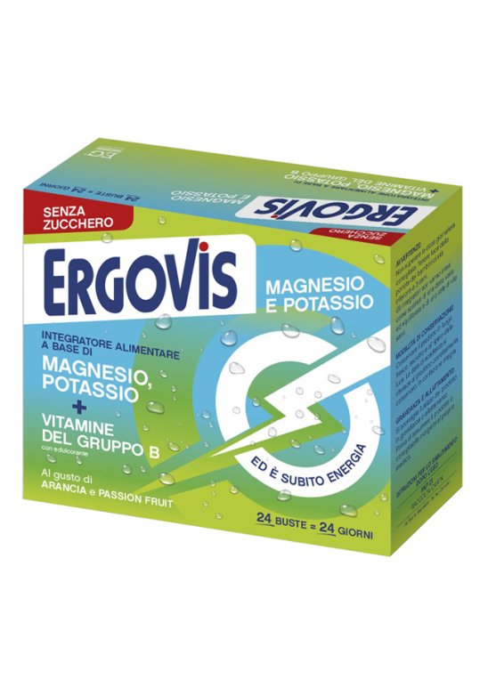 ERGOVIS MG+K VIT B S/ZUC24BUST