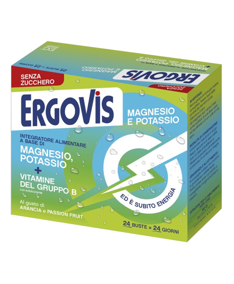 ERGOVIS MG+K VIT B S/ZUC24BUST