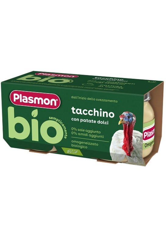 PLASMON BIO OMOG TACCHINO 2X80G