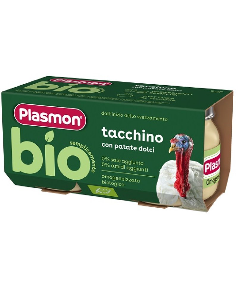 PLASMON BIO OMOG TACCHINO 2X80G