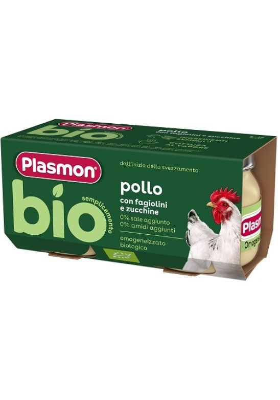 PLASMON BIO OMOG POLLO FAG 2X80G