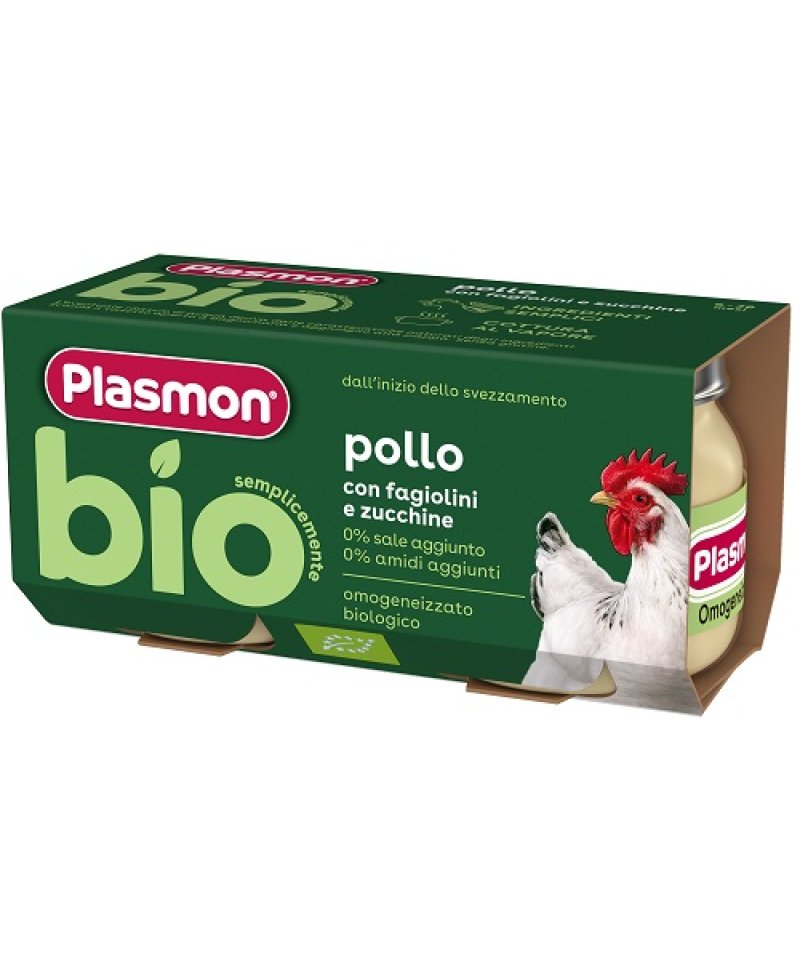 PLASMON BIO OMOG POLLO FAG 2X80G