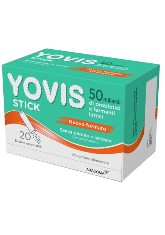 YOVIS 20 STICK OROS 50MLD S/G/LT