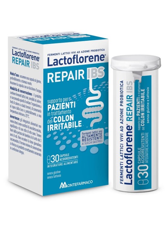 LACTOFLORENE REPAIR IBS 30 CAPSULE trattamento colon irritabile