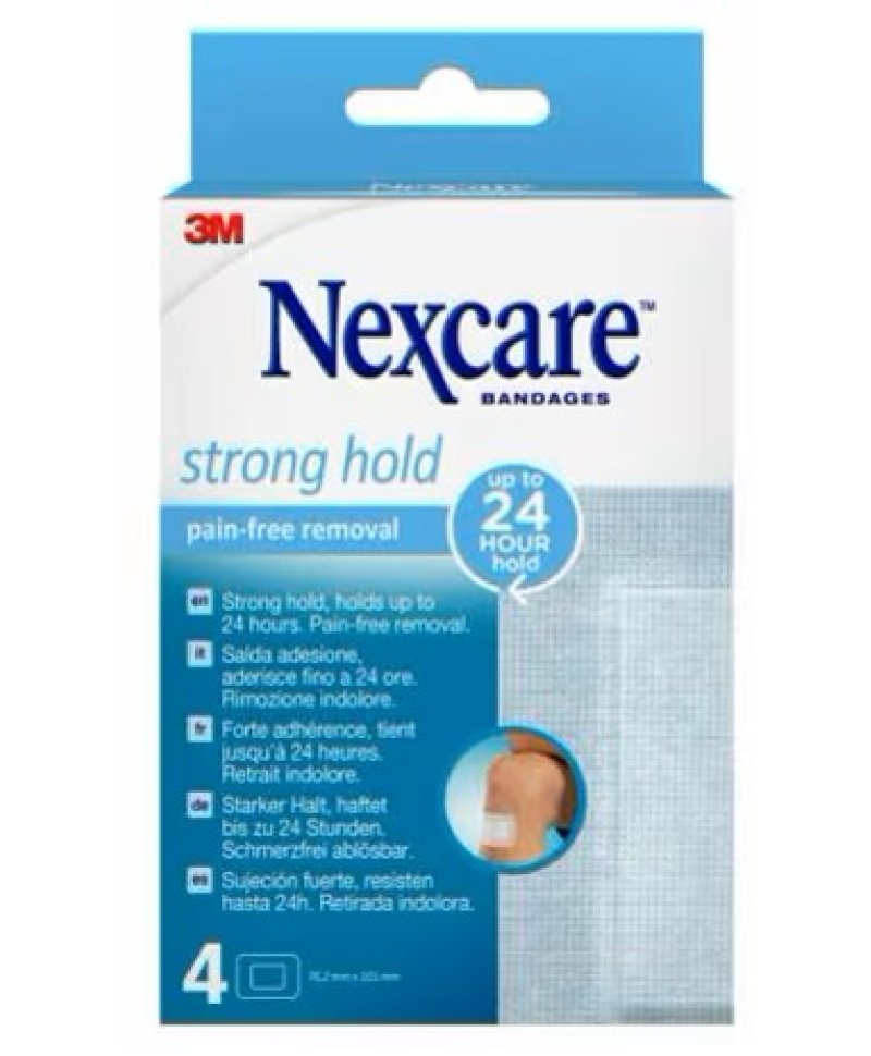 NEXCARE STRONG PADS 4PZ