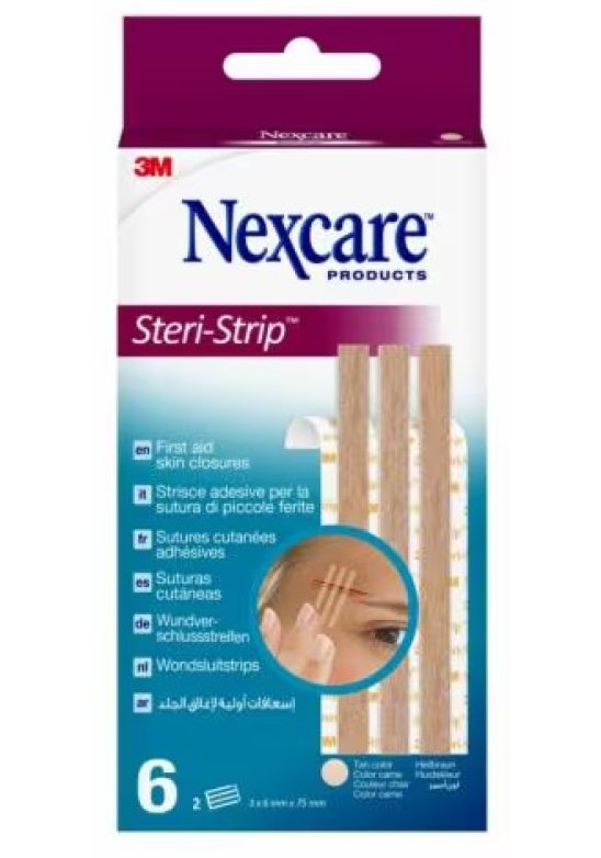 STERI STRIP SKIN 6X75MM 6STR