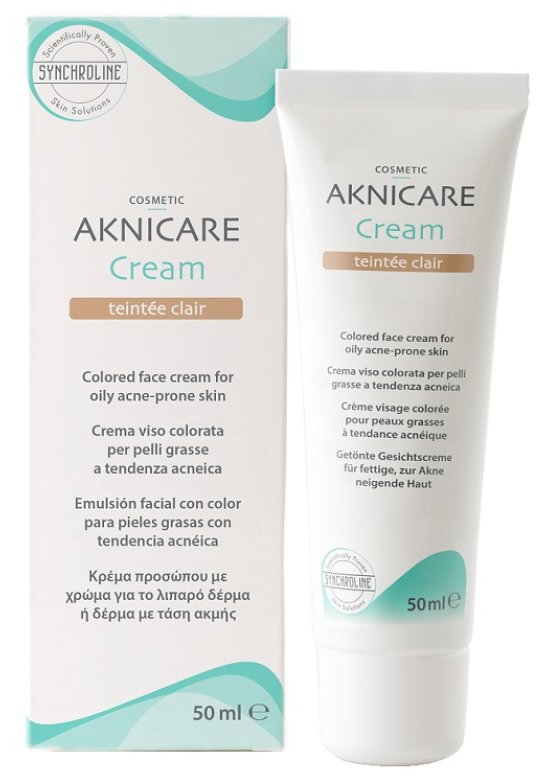 AKNICARE CREAM TEINTEE CLAIR