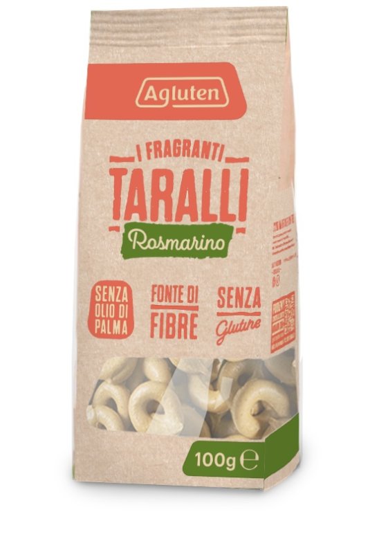 AGLUTEN TARALLI ROSMARINO 100GR AGLUTEN TARALLI ROSMARINO 100GR